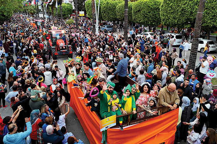 Karnavalda renkli görüntüler