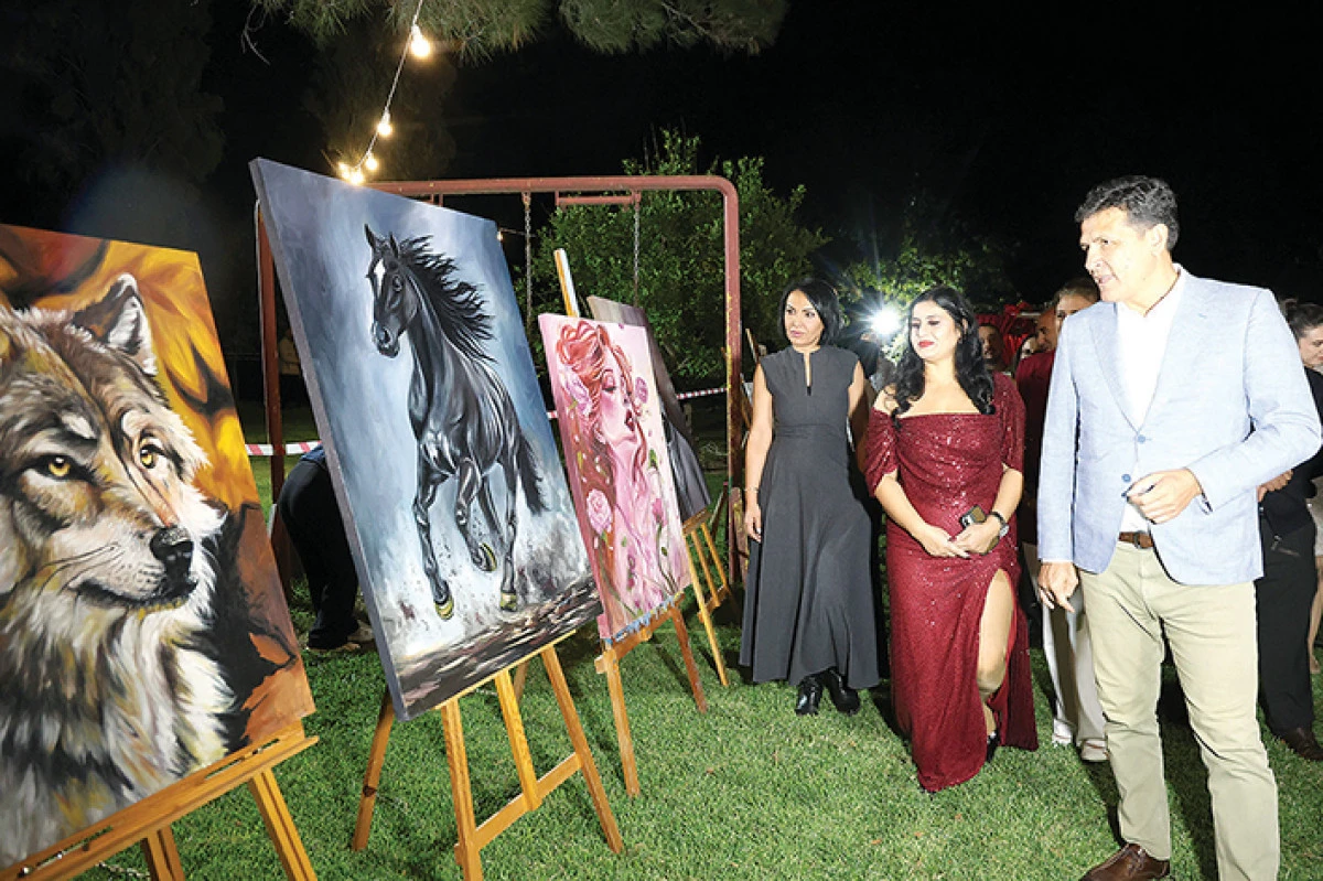 Küçük yeteneklerin, büyük eserleri sergilendi