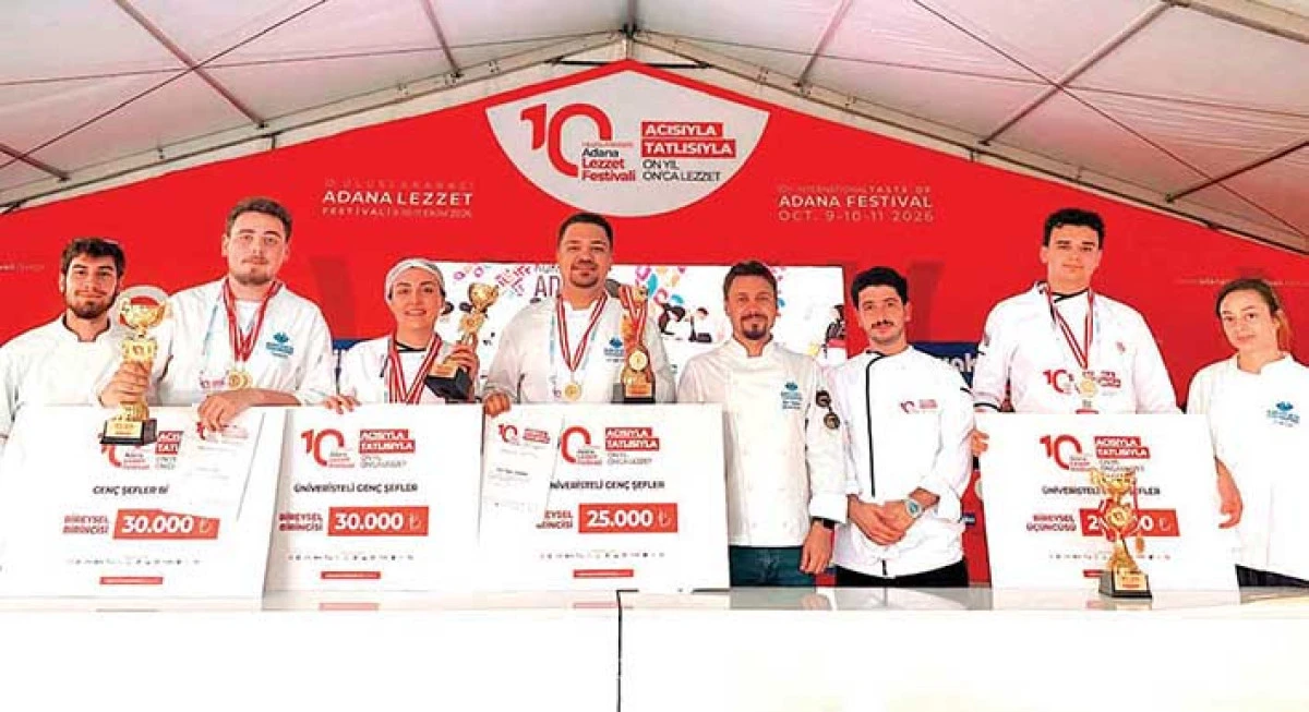 &Ouml;ğrenciler Adana Lezzet Festivali&rsquo;ne damga vurdu