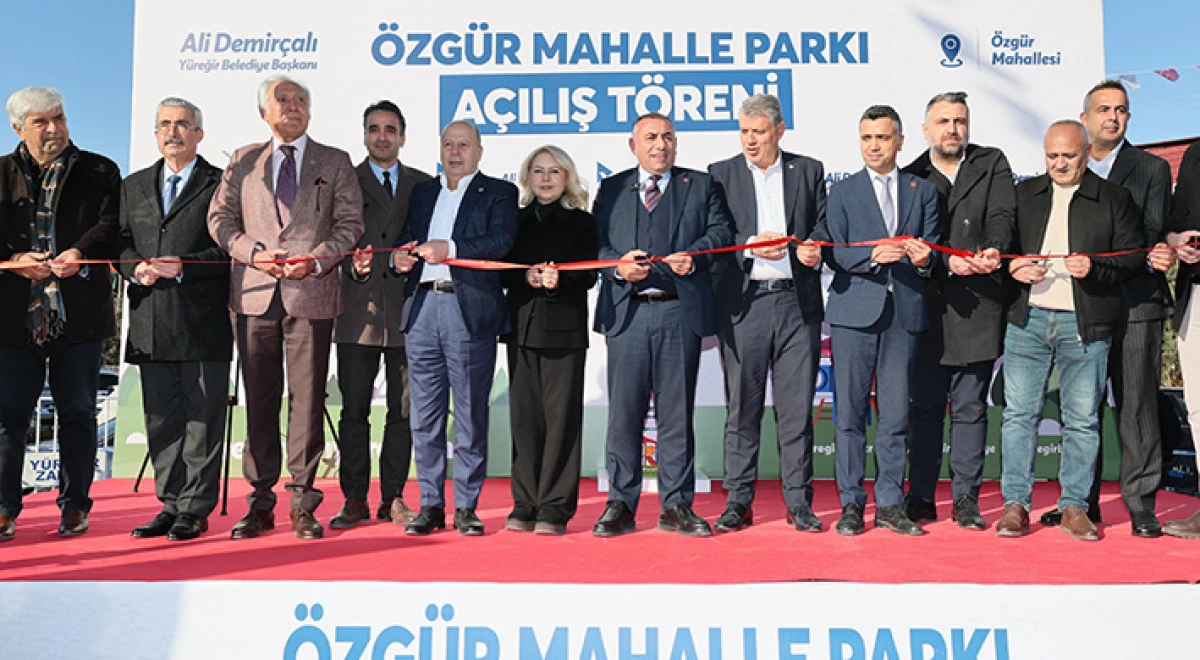 &Ouml;zg&uuml;r Mahalle Parkı a&ccedil;ıldı