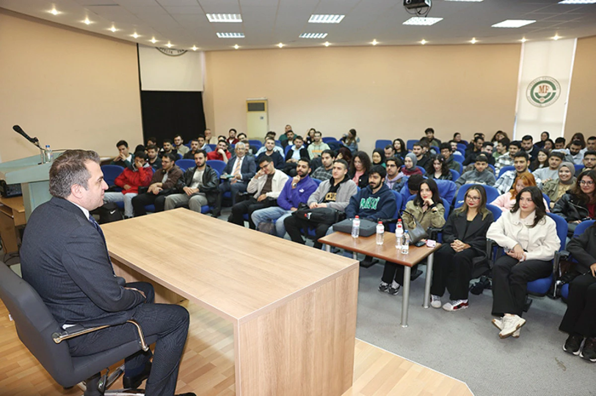 Rektör Beriş, öğrencilerle   buluşmayı sürdürüyor