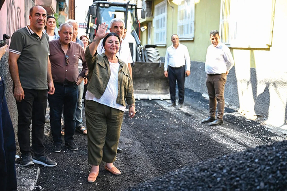 Seyhan da mahallelere kesintisiz asfalt hizmeti