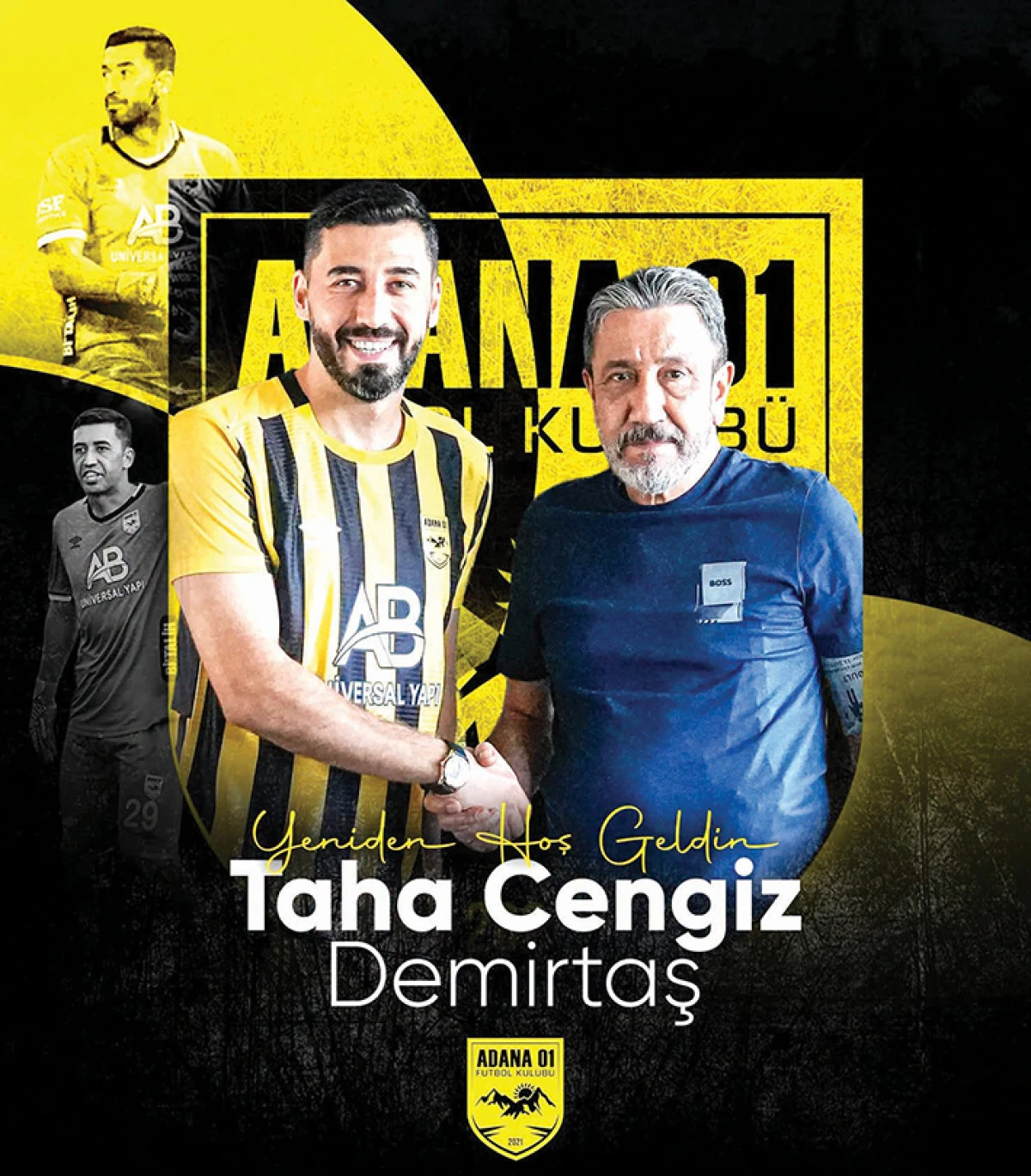 Taha Cengiz Demirtaş  yeniden s&ouml;zleşme imzaladı