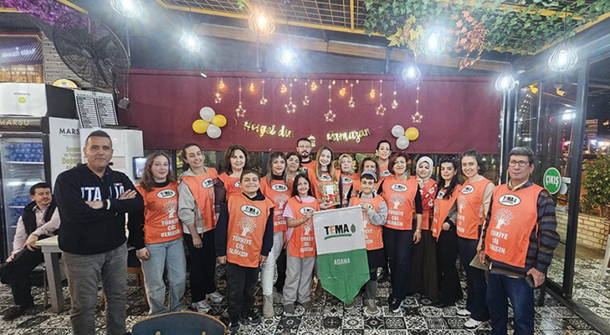 TEMA ailesi iftarda aynı sofrada buluştu