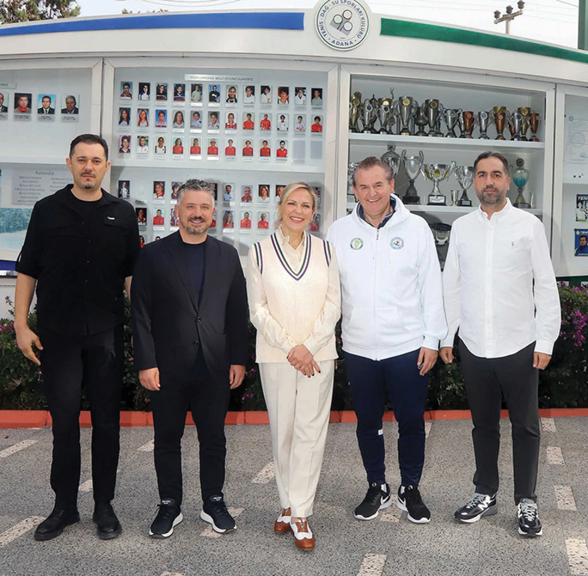  Türkiye Tenis Federasyonu Başkanı Şafak Müderrisgil ATDSK’da