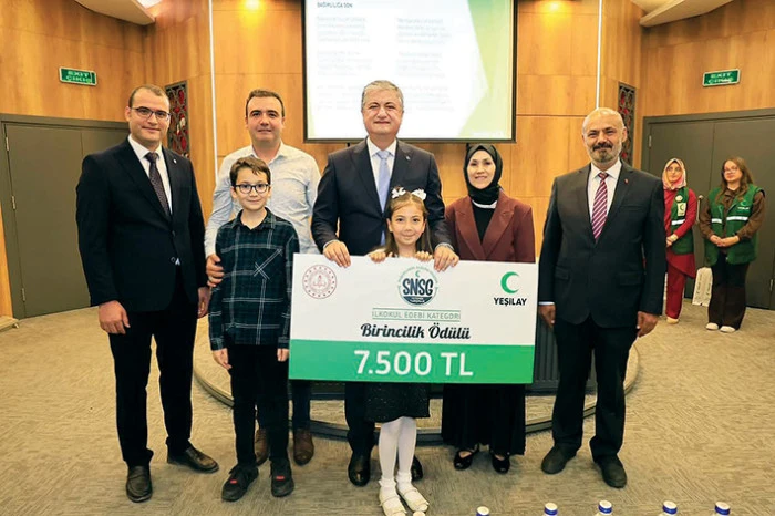 Yeşilay Haftası Yarışması  &ouml;d&uuml;lleri sahiplerini buldu
