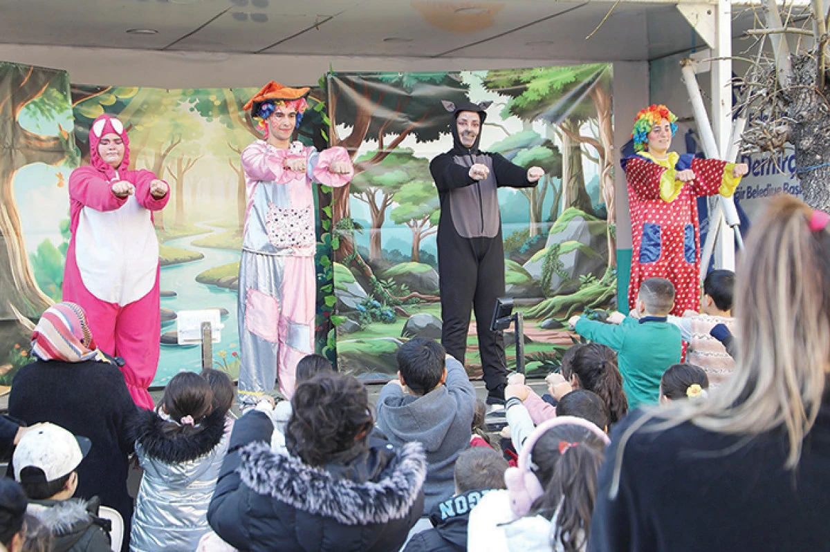 Y&uuml;reğir&rsquo;de ara tatil  &Ccedil;ocuk Şenliği&rsquo;yle renklendi