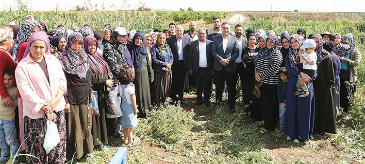 Yüreğir’de üreten  kadınlara destek
