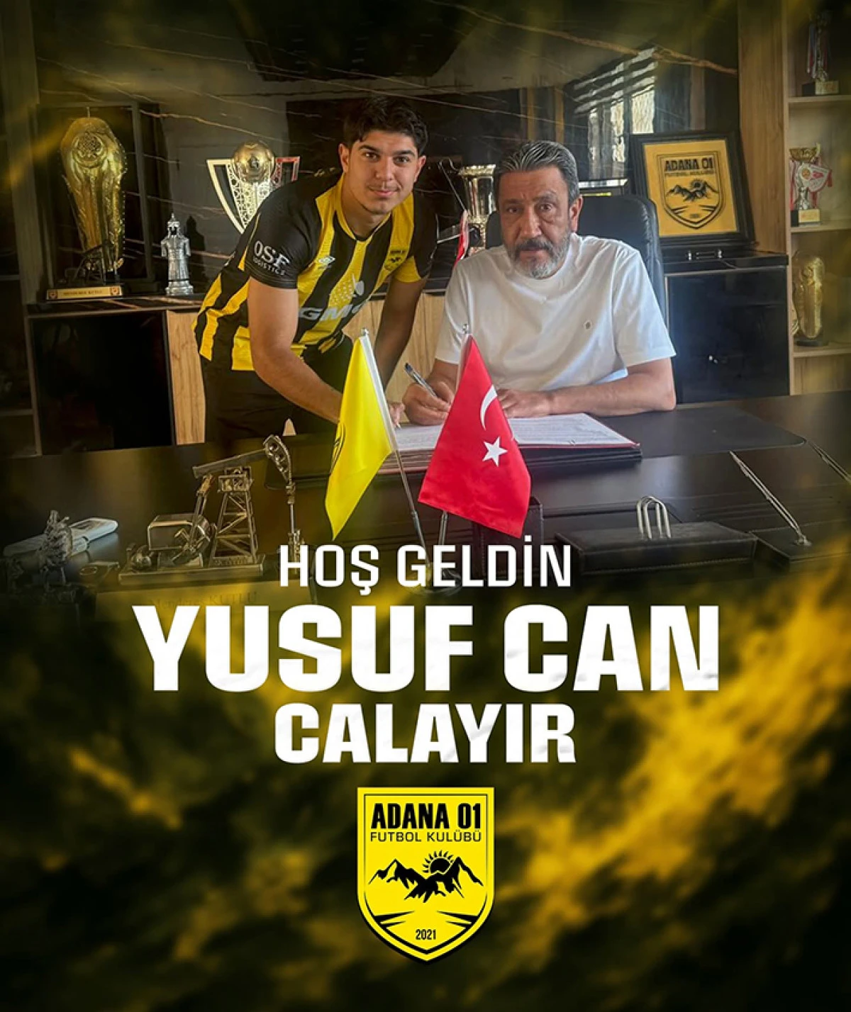 Yusuf Can Calayır  Adana 01 FK’da