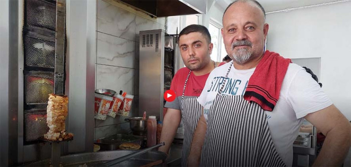 Dönerle ustalar da pişiyor Yoğun ateş görme kaybına neden oluyor